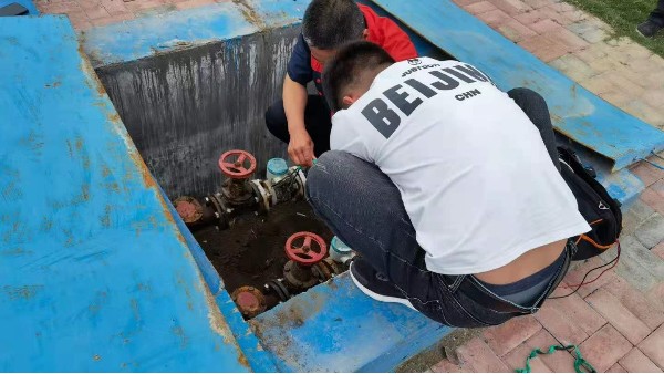 乐投网页版登录入口污水流量计使用现场